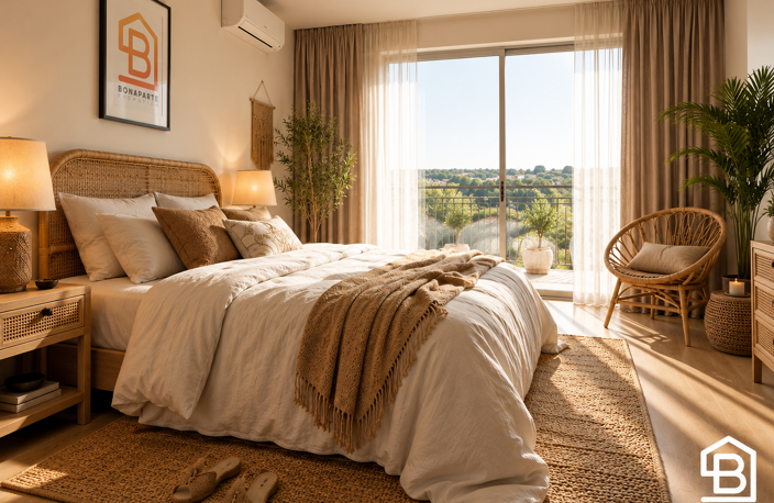 Studio optimisé en 2 pièces de 34m² avec balcon de 11m² futur tram t1 en pied de résidence ! — photo 2