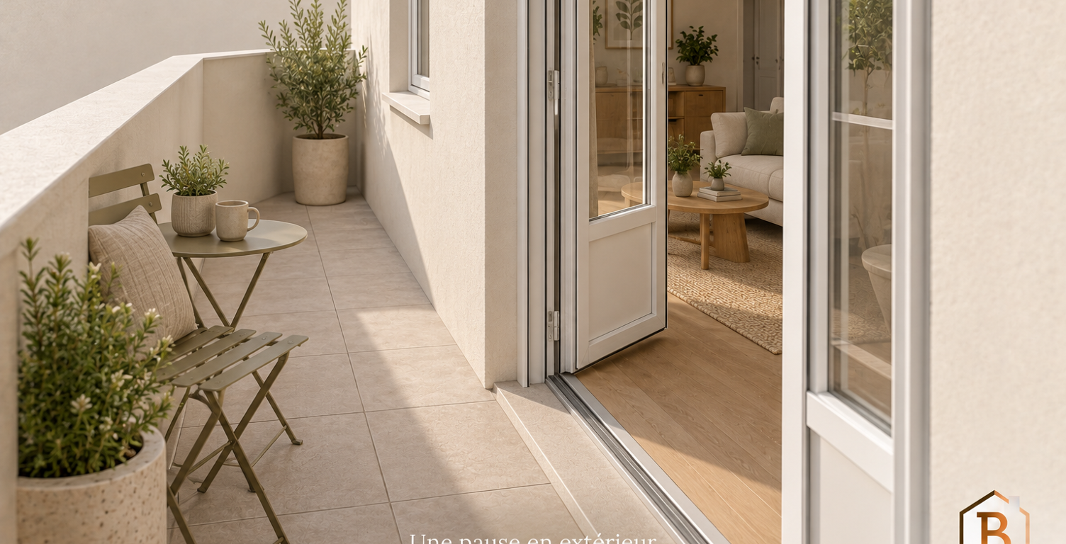 APPARTEMENT 3 PIECES 67M² LIVRE AVEC TERRASSE ET JARDINET ET PARKING — photo 1