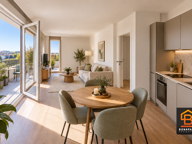 LIVRE- CENTRE-VILLE – 2 PIÈCES DERNIER ETAGE  NEUF AVEC GRANDE TERRASSE 10M² - — photo 2