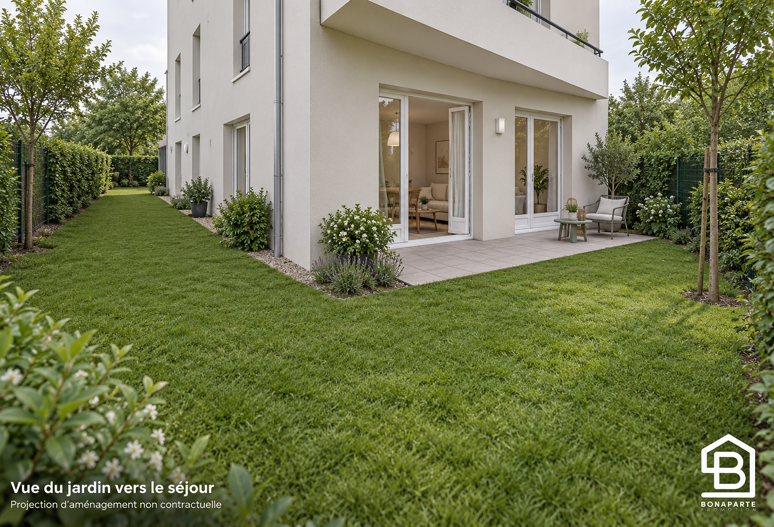 Appartement neuf 3 pièces avec jardin de 118m² et deux parking livré — photo 1