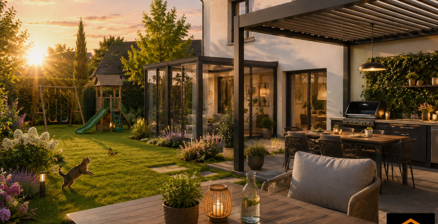 BRS : ANDILLY MAISON 5 PIECES 95M² AVEC GARAGE ET JARDIN — photo 1