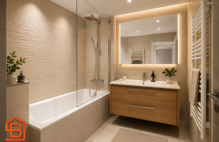NANTERRE GROUES- MAGNIFIQUE 3 PIECES AVEC GRAND BALCON — photo 3