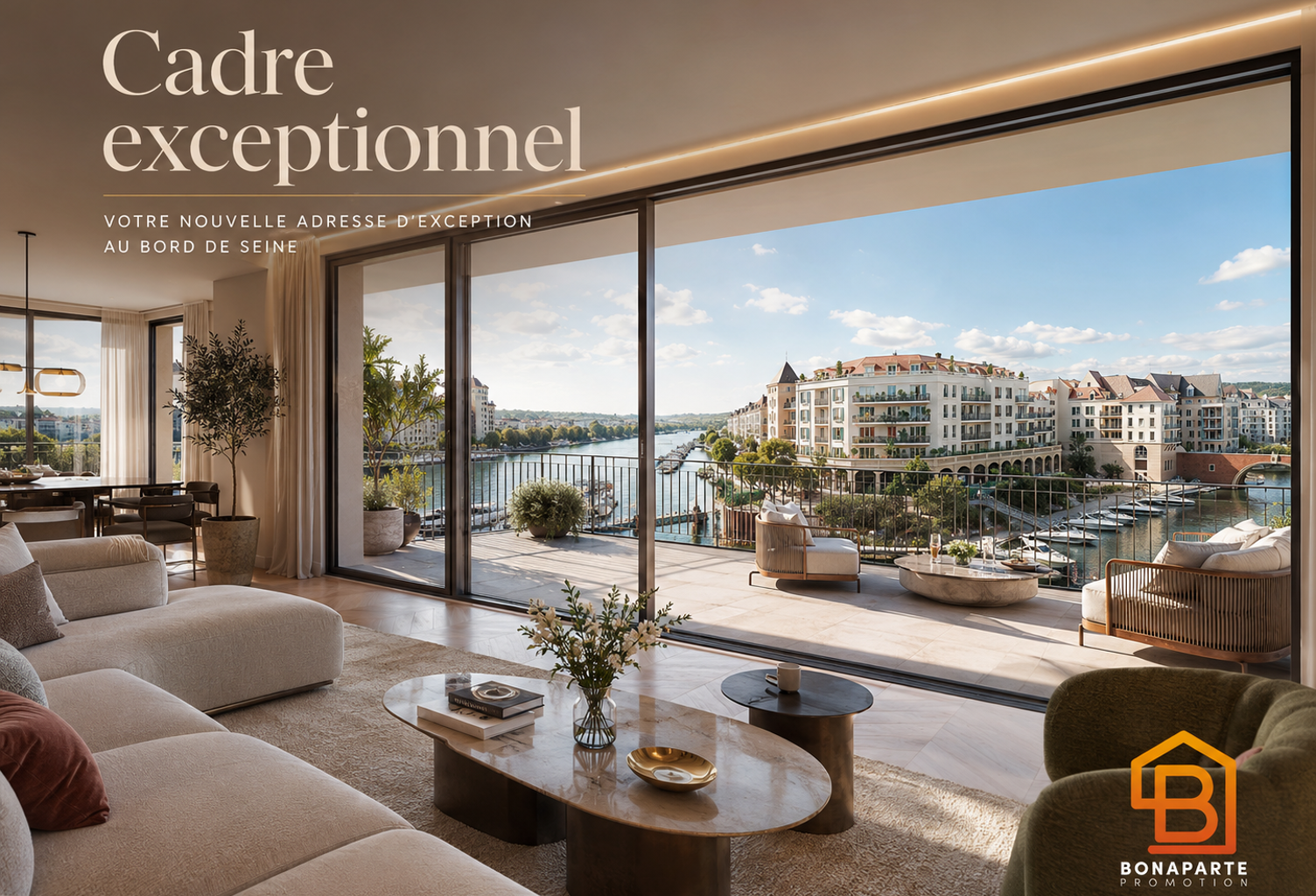 QUITTEZ LEVALLOIS POUR LA MARINA DE CORMEILLES EN PARISIS — photo 1