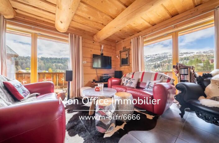 Référence : 6666-CLG - Chalet de type 7 en madrier de 240m² sur une parcelle de 1500m² à La Joue du Loup — photo 5