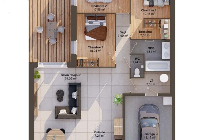 Maison 5 pièces 88 m2 — photo 5