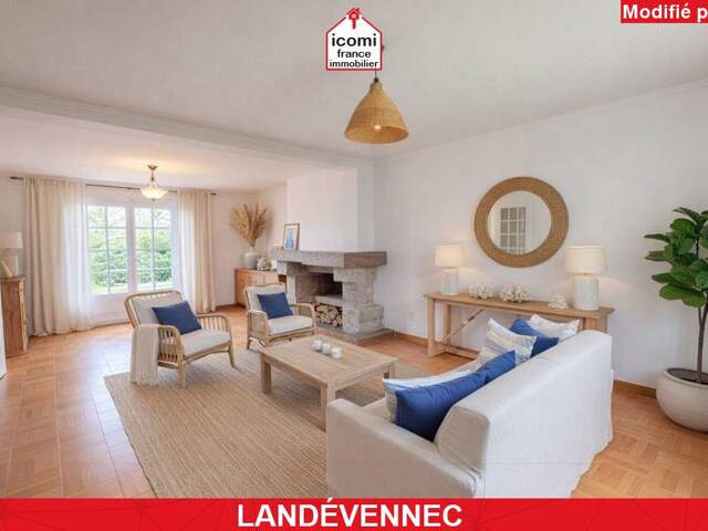 FINISTERE - Landévennec (29560) - MAISON T6 DE 140 M² - 4 CHAMBRES - SOUS-SOL COMPLET - TERRAIN 1500M² - AUCUN TRAVAUX - DPE D/E - RARE — photo du bien
