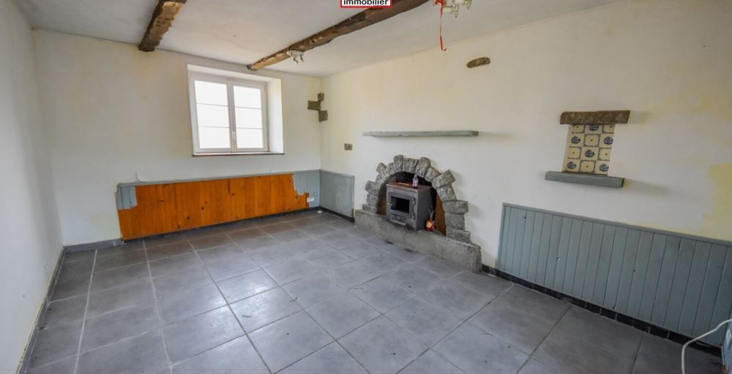 FINISTERE - Sizun (29450) - A VENDRE - MAISON ANCIENNE T3 DE 61M² - 2 CHAMBRES - BEAU POTENTIEL LOCATIF SUR TERRAIN DE 600M² — photo 1