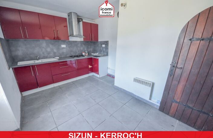 FINISTERE - Sizun (29450) - A VENDRE - MAISON ANCIENNE T3 DE 61M² - 2 CHAMBRES - BEAU POTENTIEL LOCATIF SUR TERRAIN DE 600M² — photo 5