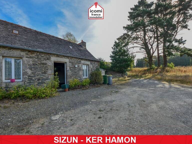 FINISTERE - Sizun (29450) - A VENDRE - MAISON ANCIENNE T3 DE 61M² - 2 CHAMBRES - BEAU POTENTIEL LOCATIF SUR TERRAIN DE 600M² — photo 1