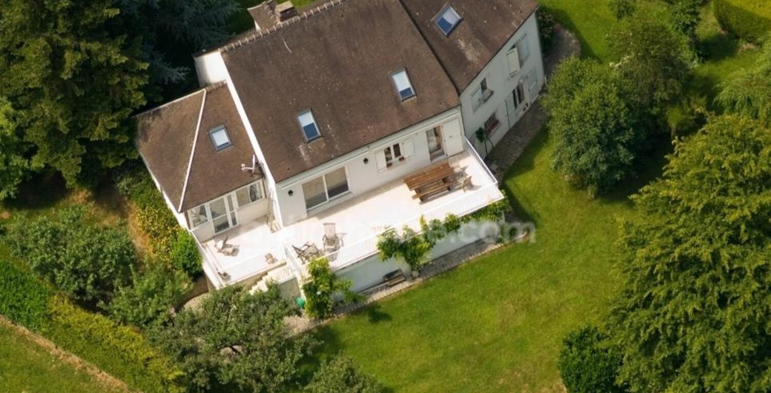 PISCOP – Propriété contemporaine d’exception aux portes de Paris 300 m² – Terrain 2 100 m² – Vue vallée — photo 1
