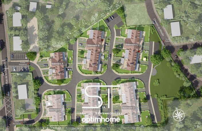 Appartement neuf T3 de 67,71 m² avec grande terrasse et parking – Beaumont-en-Auge (14950) — photo 4