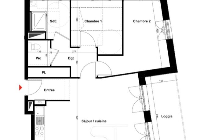 Appartement neuf T3 de 71,78 m² avec loggia et parking – Pont-l’Évêque (14130) — photo 2