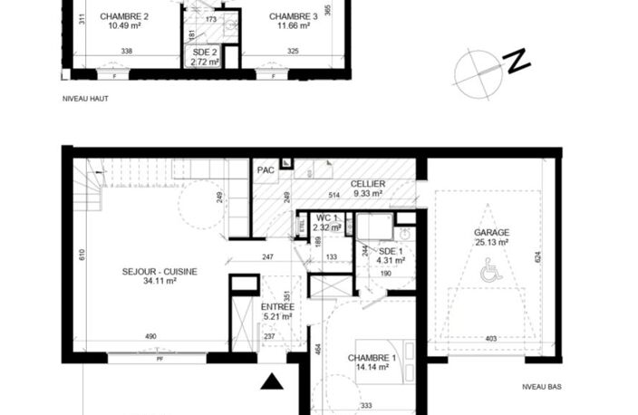 Appartement neuf T4 de 98,60 m² avec jardin, terrasse et Garage – Beaumont-en-Auge (14950) — photo 2