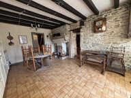 AIGNAY LE DUC  Maison du XVIè s de 125 m2 avec une terrasse — photo 4