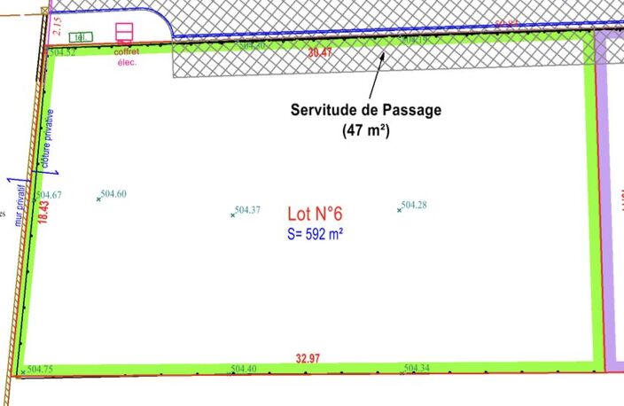 Terrain à bâtir de 550 m² à SAINT-LEGER-EN-YVELINES (78) — photo 2