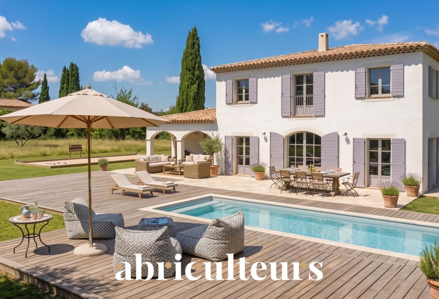 Terrain à bâtir 2 500 m² – Aix-en-Provence (Vue Sainte-Victoire) — photo 1