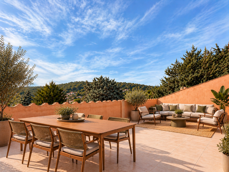 PIGNANS   T4 DERNIER ÉTAGE AVEC TERRASSE DE 28 M2 ET GARAGE — photo 1