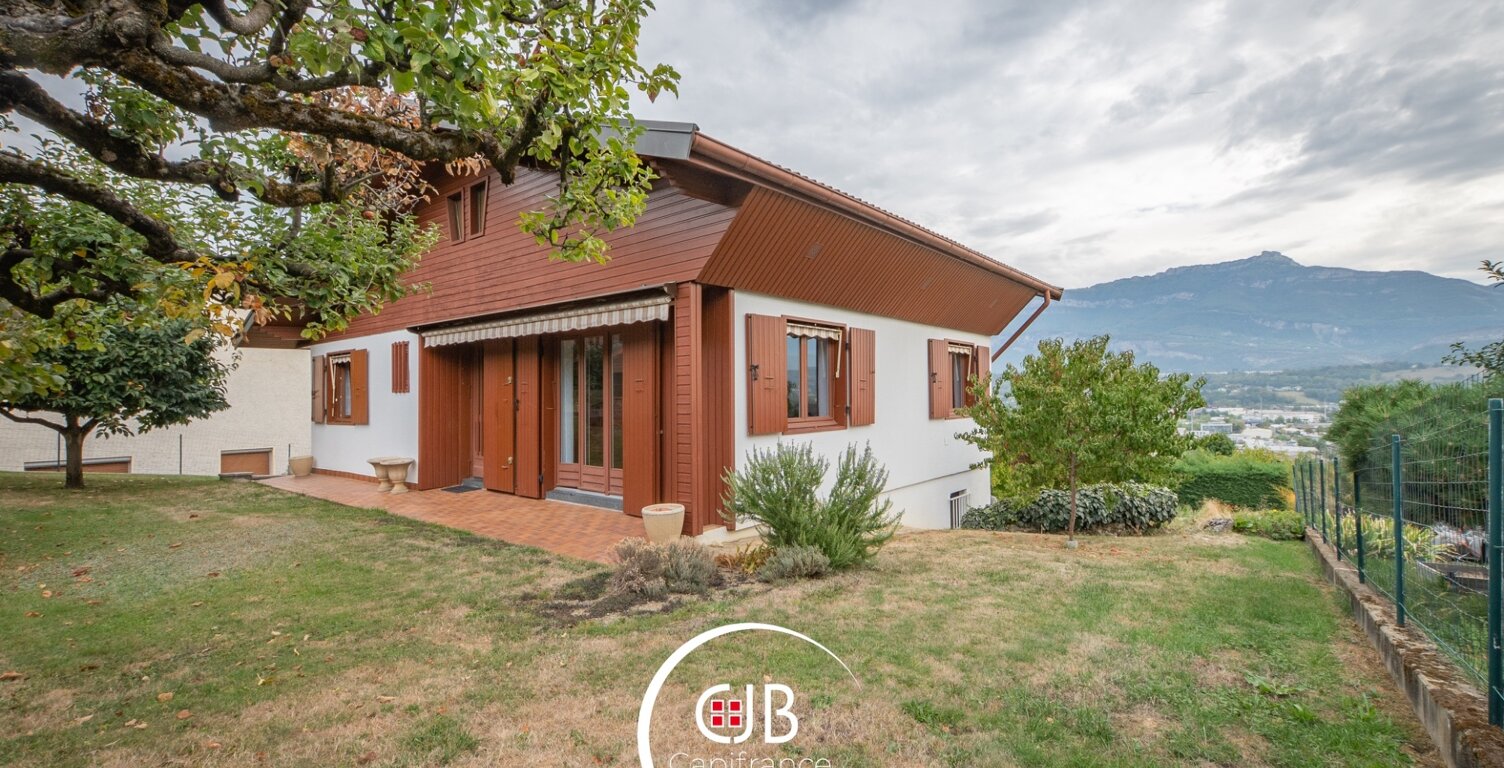 La Motte-Servolex – Maison évolutive avec 660 m² de terrain arboré et vue exceptionnelle — photo 1