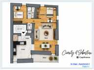 SÉVRIER – T3 RÉNOVÉ ÉVOLUTIF T4 – 1ER ÉTAGE – VUE LAC — photo 4