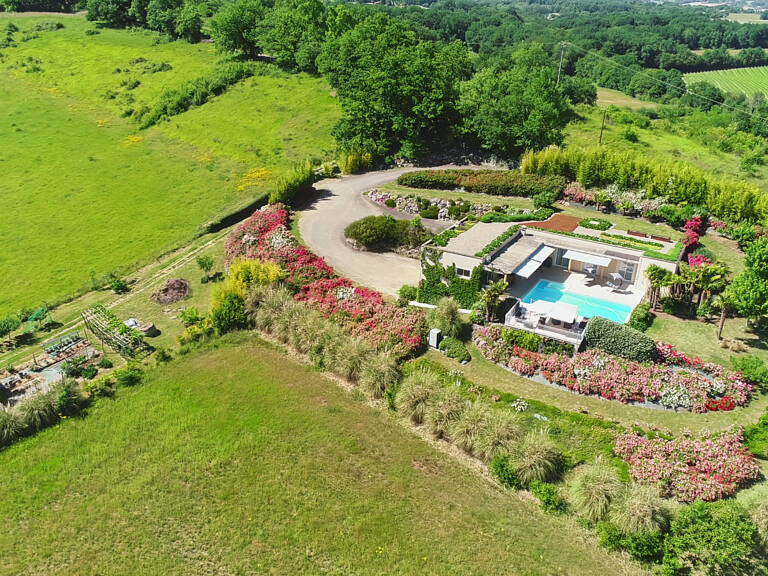 Maison à vendre MARCIAC (32) - 195 m2 de surface habitable - Terrain 4392 m2 - Vue Pyrénées — photo 1
