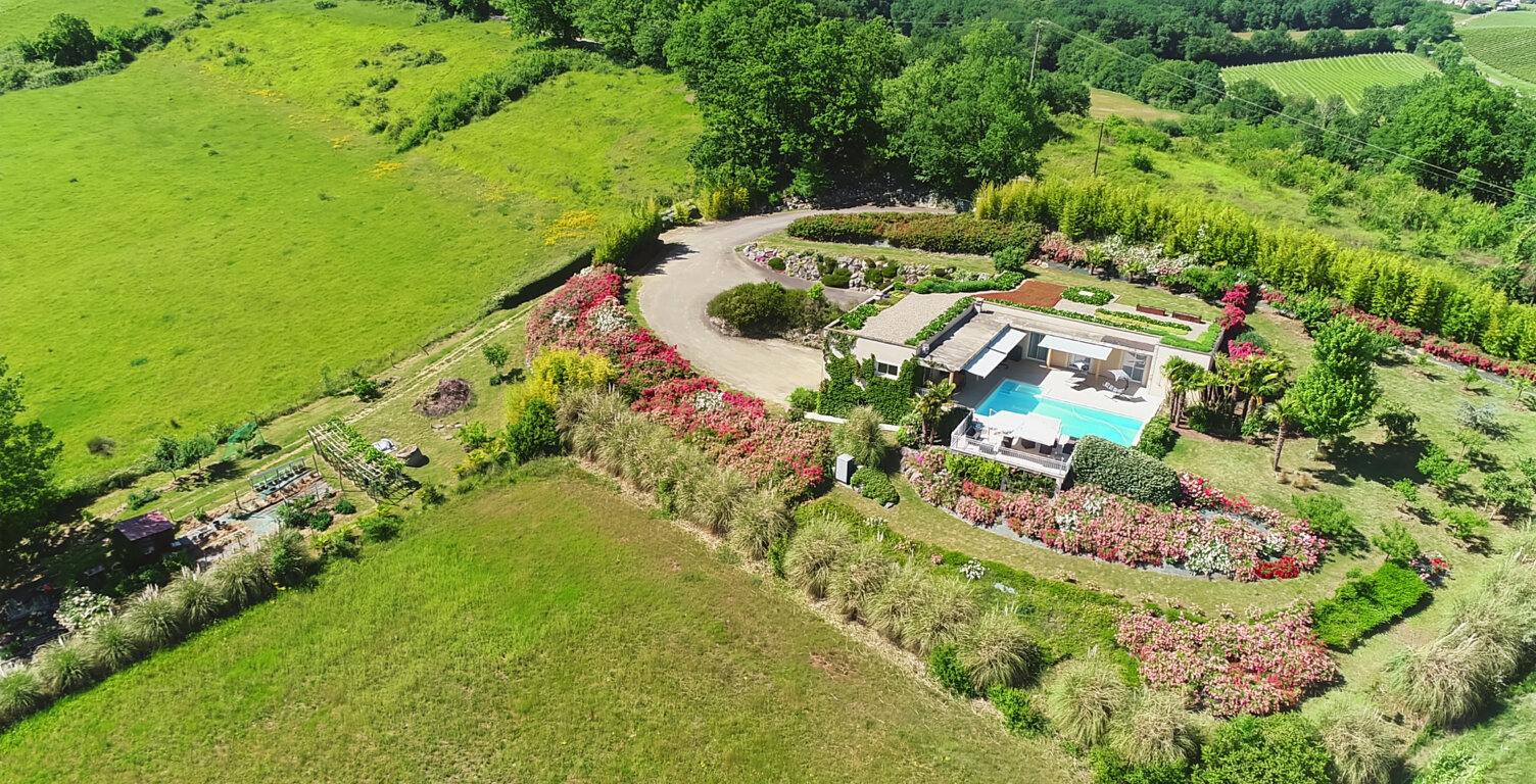 Maison à vendre MARCIAC (32) - 195 m2 de surface habitable - Terrain 4392 m2 - Vue Pyrénées — photo 1
