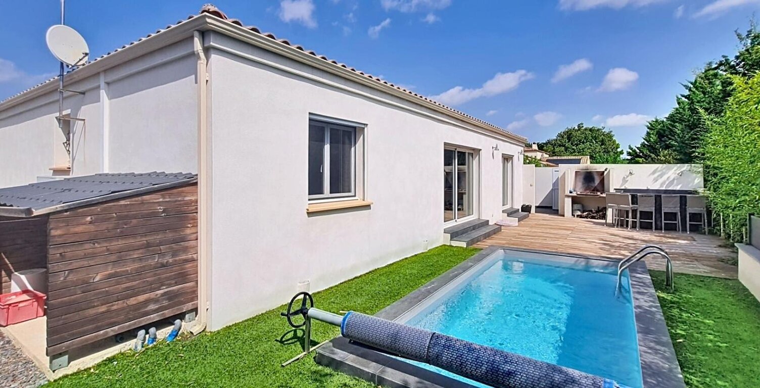 VIlla de 135 m² de plein pied avec piscine sur un terrain de 506m² — photo 1