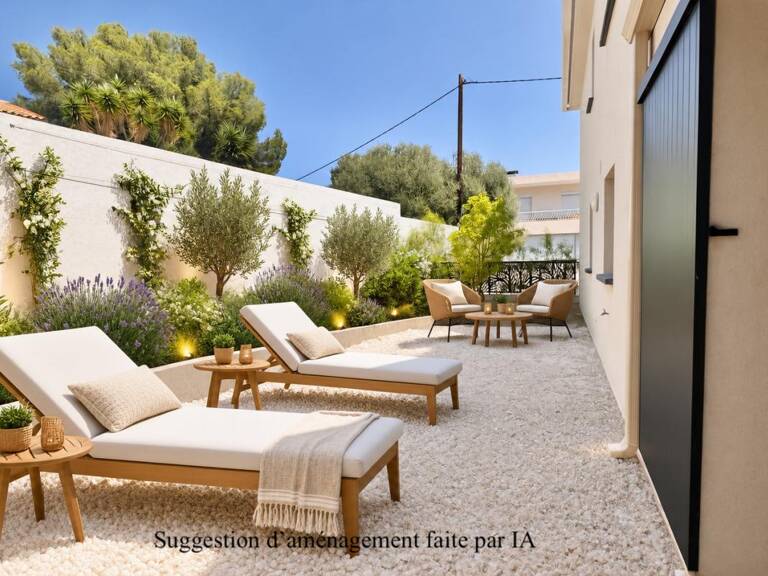 SIX FOURS LES PLAGES - CONSTRUCTION RECENTE - APPARTEMENT DE TYPE 3 - JARDIN 72 M² - PARKING PRIVATIF SOUS SOL — photo 1