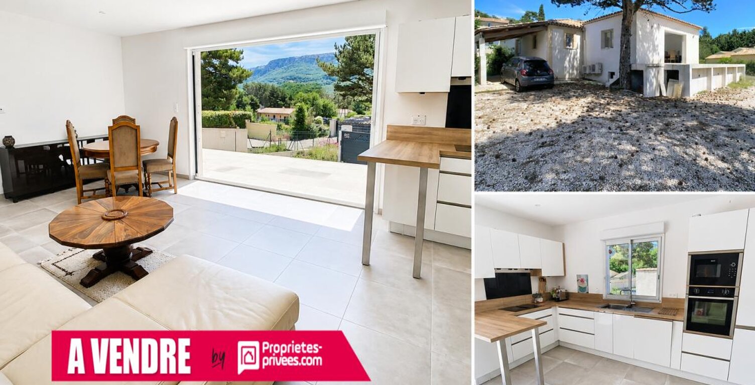 Maison de plain-pied prête à vivre avec vue exceptionnelle sur la Sainte-Baume — photo 1