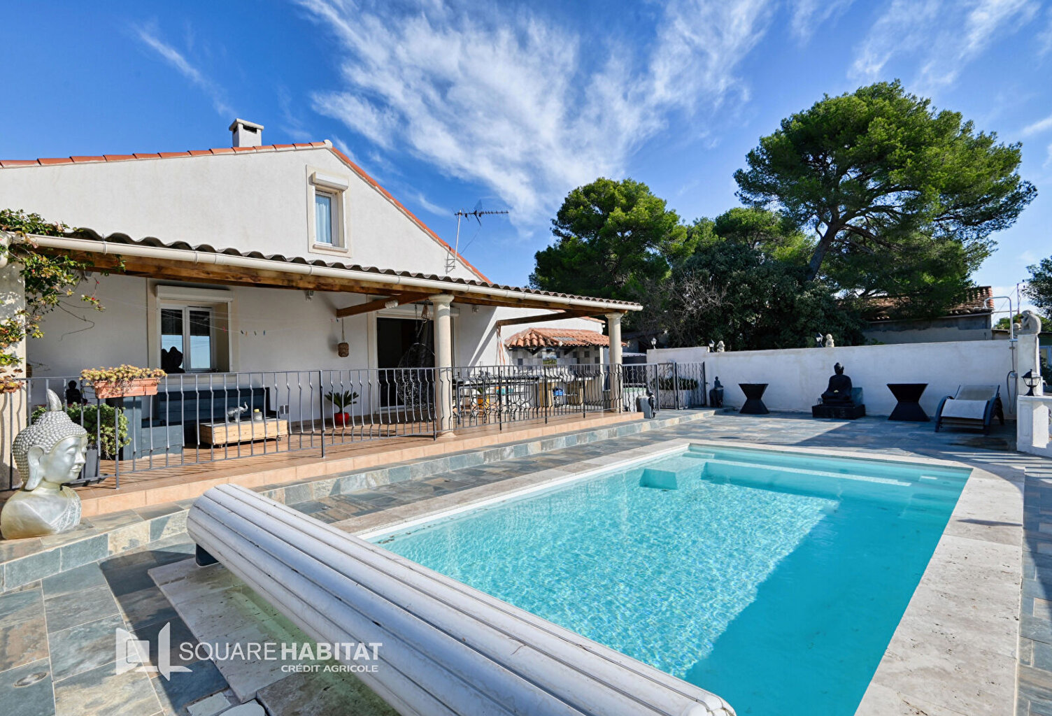 VILLA de 140 m² sur Septèmes Les Vallons avec vue dégagée, piscine, garage — photo 1