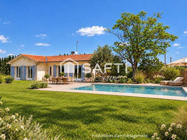Maison sur 3 000 m² de terrain constructible — photo du bien