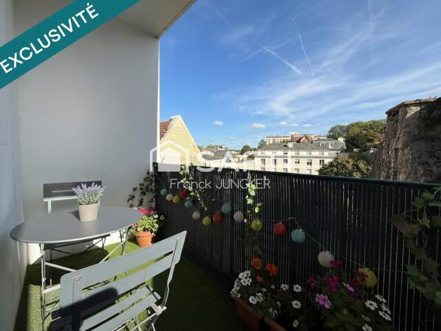 T2 bis avec double balcon bien situé à Caen — photo du bien