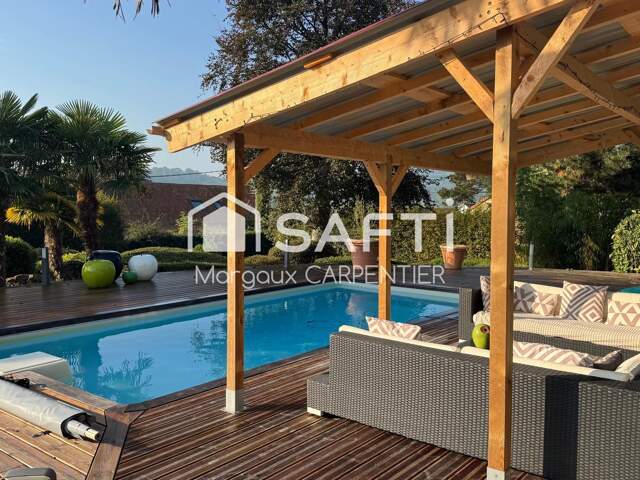 Maison d'architecte 200 m² avec piscine — photo du bien