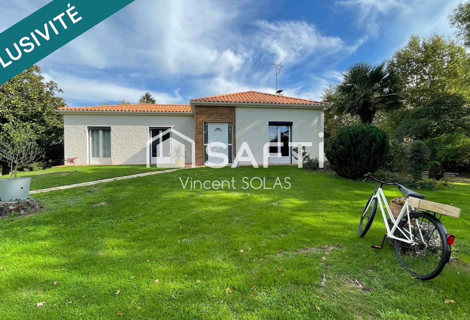 Maison sur Sous-Sol de 158m² - 5 Chambres - 2 SDE - Hors Lotissement - Piscine - Jardin - Garage — photo 1