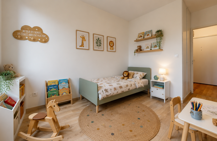 T3 avec jardin privatif de 60m², terrasse, parking privé — photo 5