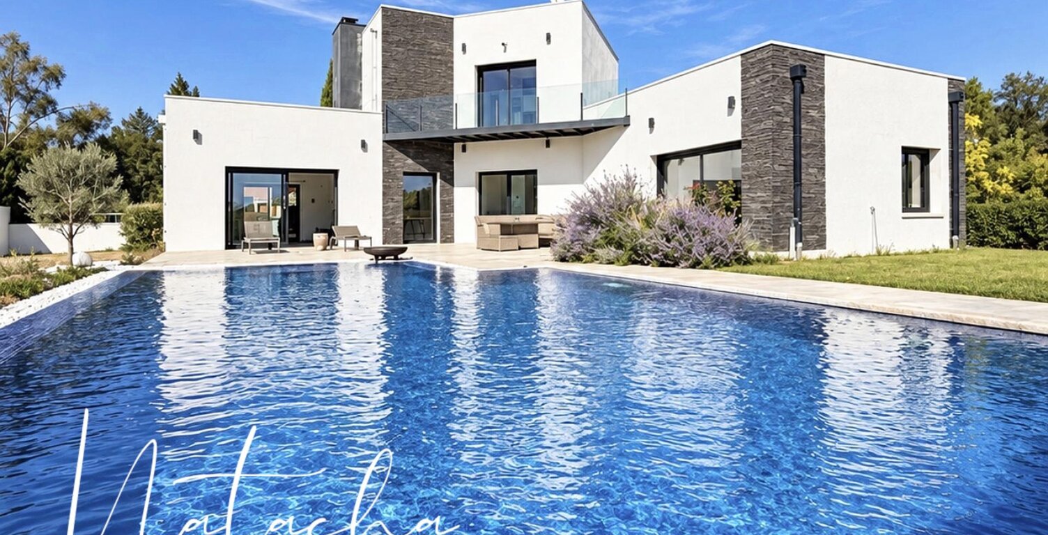 Villa d'architecte 218 m², piscine, cinéma, DPE A — photo 1