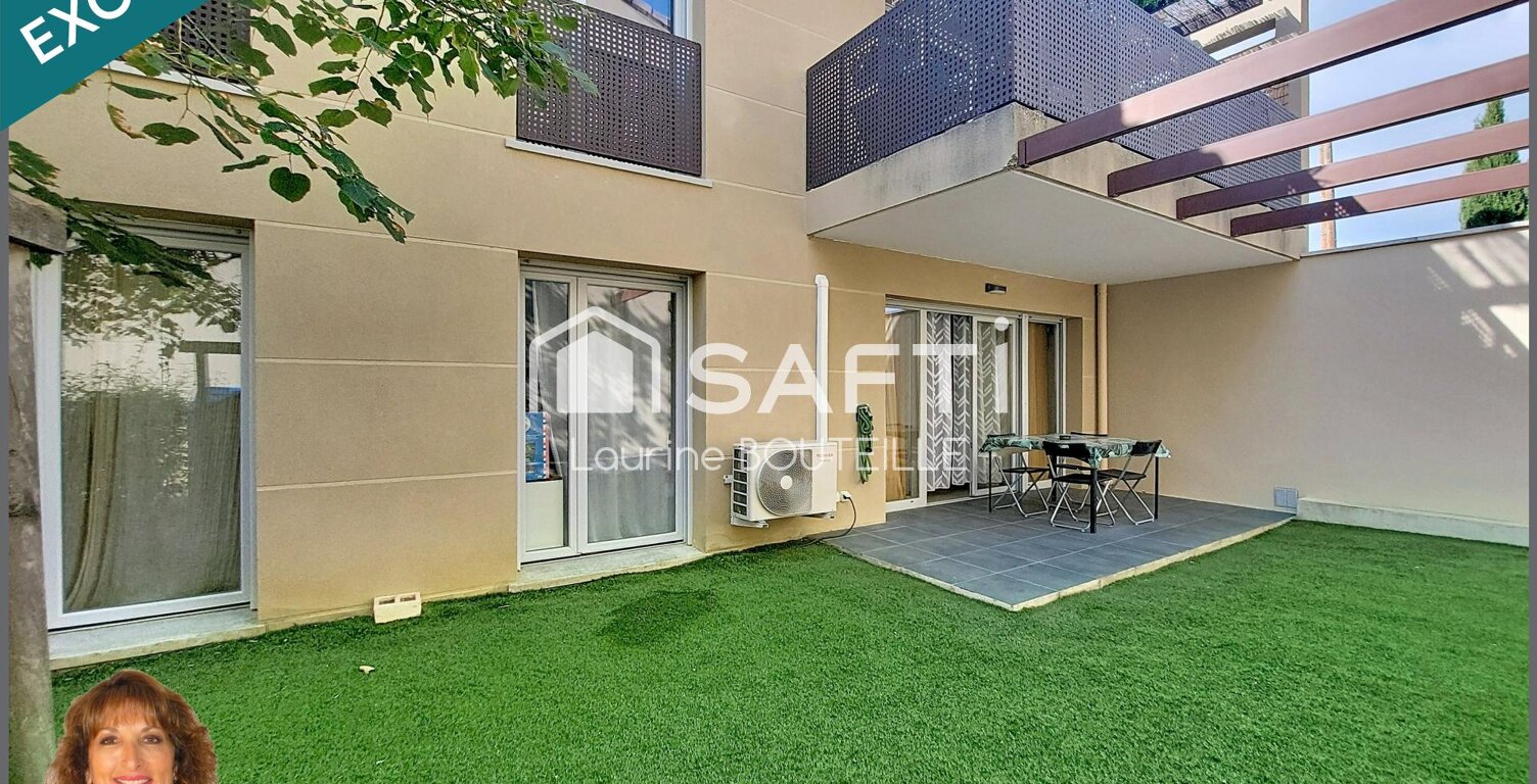Résidence sécurisée, T3 avec garage, terrasse et jardin — photo 1