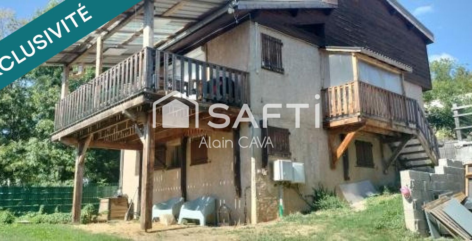 Maison de 90m² sur 2 niveaux avec parking prive, abri de jardin sur 227m² de terrain cloturé — photo 1