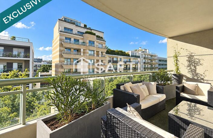 BOULOGNE PROCHE CENTRE  ÉTAGE ÉLEVÉ  GRANDE TERRASSE  TRÈS LUMINEUX — photo 2