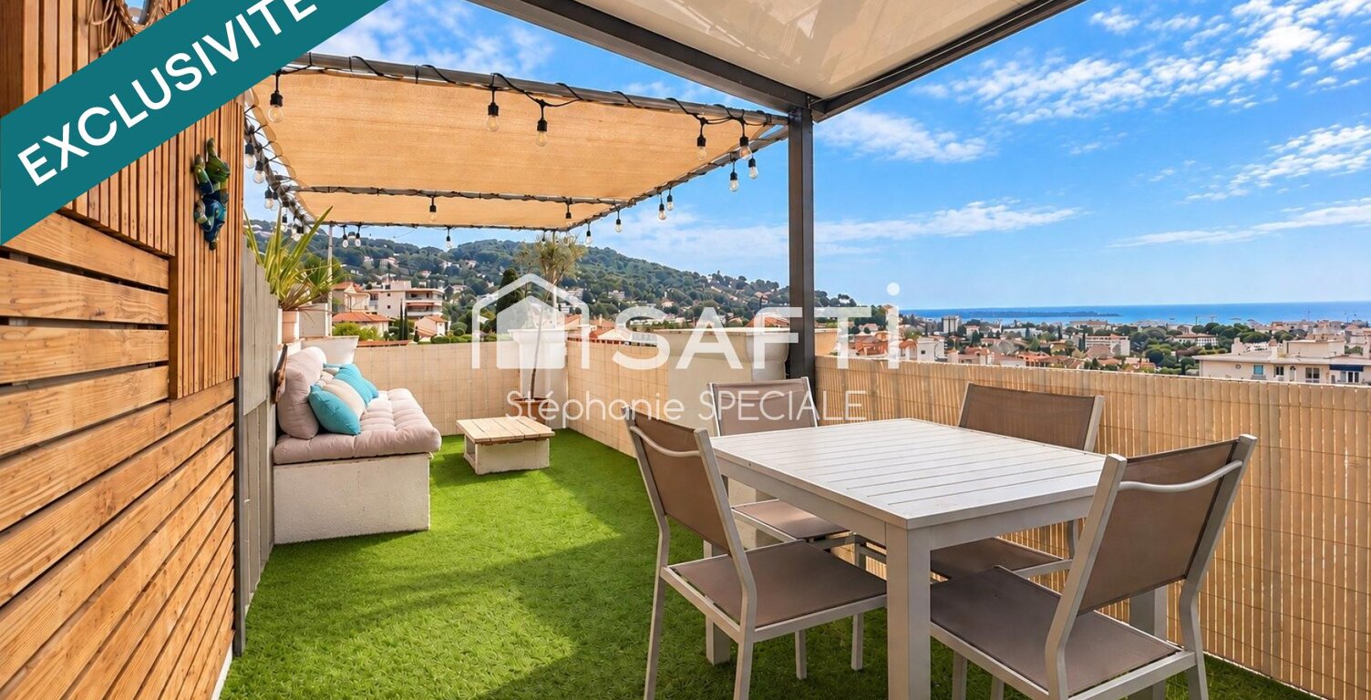 LE CANNET  VIEUX CANNET | DUPLEX DE CHARME AVEC TERRASSE & VUE PANORAMIQUE — photo 1