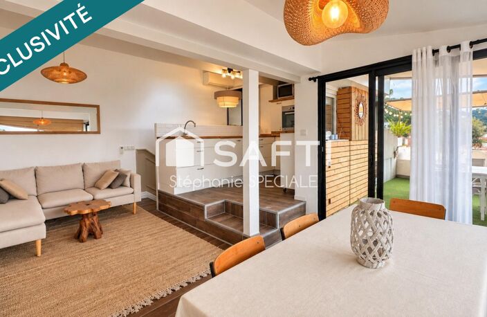 LE CANNET  VIEUX CANNET | DUPLEX DE CHARME AVEC TERRASSE & VUE PANORAMIQUE — photo 2