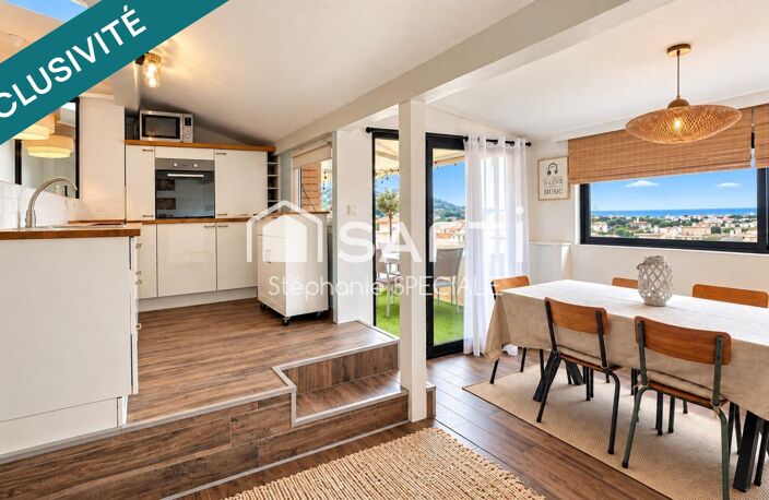 LE CANNET  VIEUX CANNET | DUPLEX DE CHARME AVEC TERRASSE & VUE PANORAMIQUE — photo 3