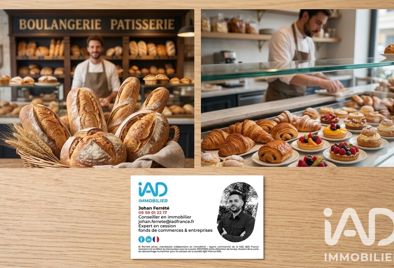 Vente Boulangerie, Pâtisserie 145 m&sup2; — photo 1
