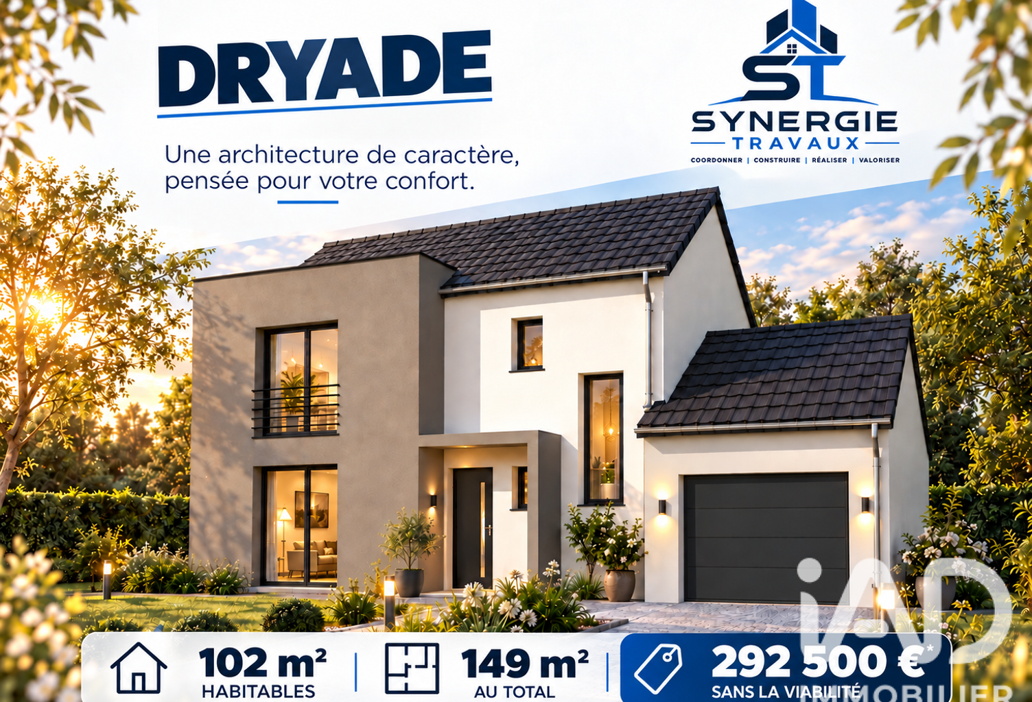 Vente Terrain à bâtir 880 m&sup2; — photo 1