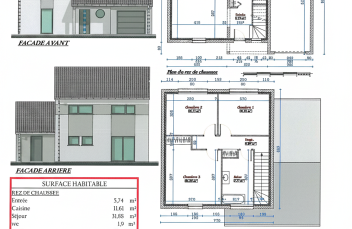 Vente Terrain à bâtir 880 m&sup2; — photo 2