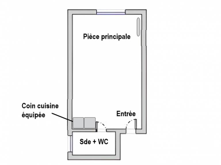 Vente Appartement 1 pièce — photo 1