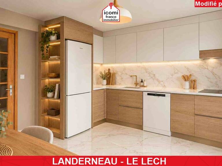 FINISTERE - Landerneau (29800) - A VENDRE - MAISON  INDIVIDUELLLE DE 167M² - 7 CHAMBRES - GARAGE - JARDIN DE 1000 M² - FENETRES PVC - DPE C - — photo 1