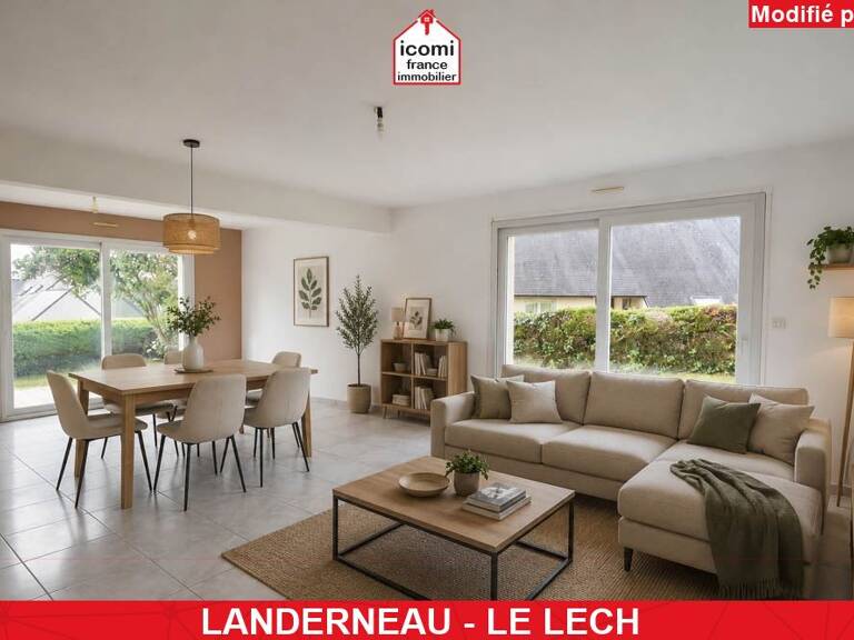 FINISTERE - Landerneau (29800) - A VENDRE - MAISON  INDIVIDUELLLE DE 167M² - 7 CHAMBRES - GARAGE - JARDIN DE 1000 M² - FENETRES PVC - DPE C - — photo 1