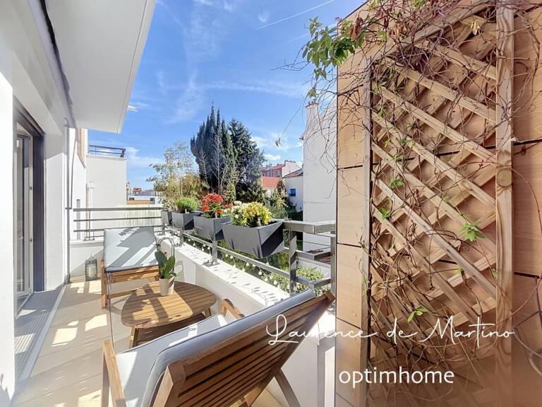 COLOMBES – 3 PIÈCES 63 M² – BALCON SUD 7 M² – CALME SUR JARDIN – PARKING – GARE DES VALLÉES À 7 MIN — photo 1