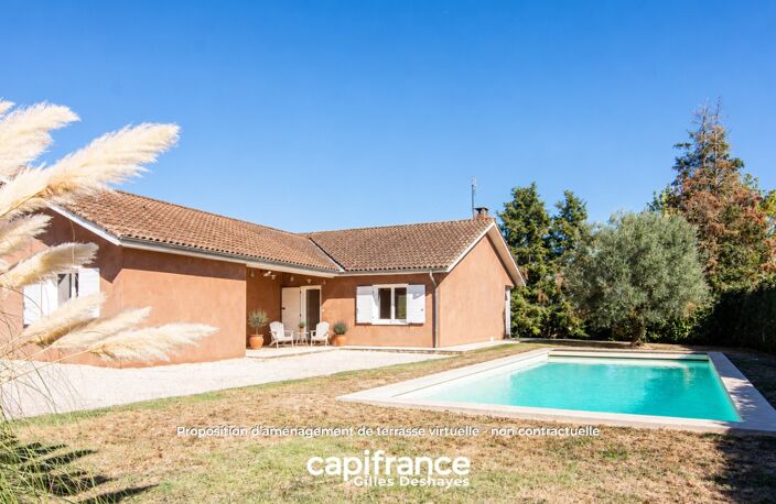 CRUZILLES-LÈS-MÉPILLAT (01290) – TOUT DE PLAIN-PIED – 3 CHAMBRES – PISCINE 12 × 4 – 78,6 M² DE DÉPENDANCES – TERRAIN 2 710 M² — photo 4