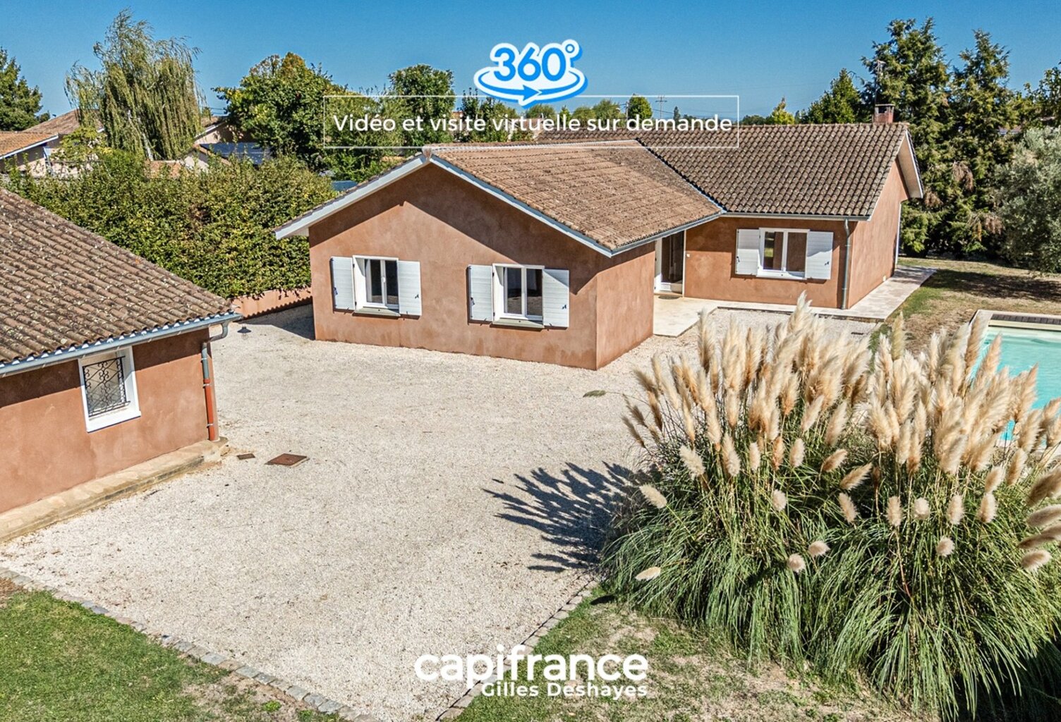 PROCHE DE CHATILLON, TOUT DE PLAIN-PIED – 3 CHAMBRES – PISCINE 12 × 4 – 78,6 M² DE DÉPENDANCES – TERRAIN 2 710 M² — photo 1